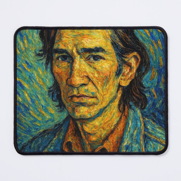 Item preview, Townes Van Zandt Van Gogh Portrait designed and sold by Candie-Shop.