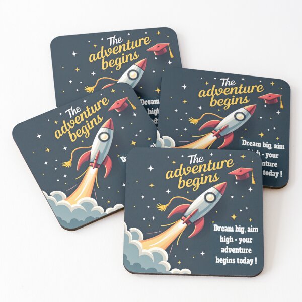 Item preview, Dream Big Aim High: Motivational Adventure Design  designed and sold by nhk999.