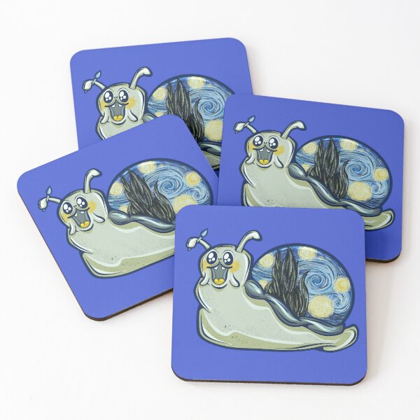 Item preview, van gogh slow snail designed and sold by crestfallenmermaid.