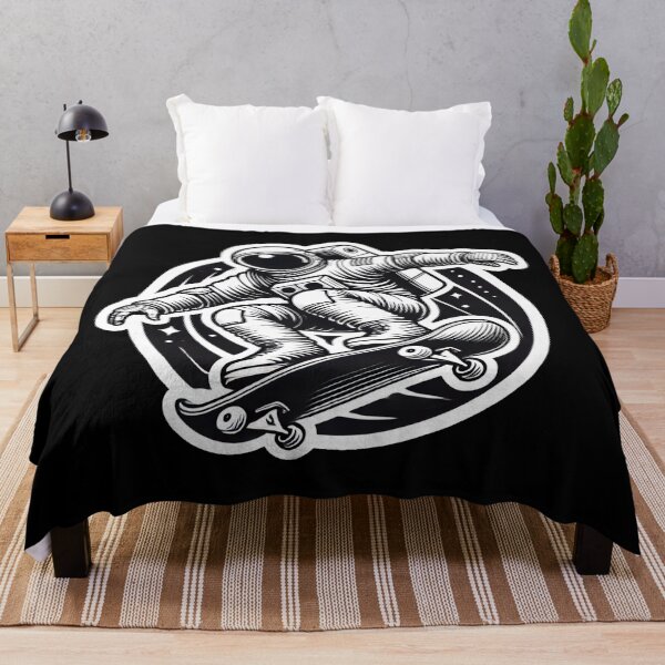 Item preview, Skateboarding Astronaut designed and sold by PinUpPizzazz.