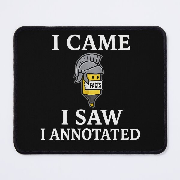 Item preview, I Came I Saw I Annotated – Funny Teacher or Book Lover Gift designed and sold by The Junto Shop.