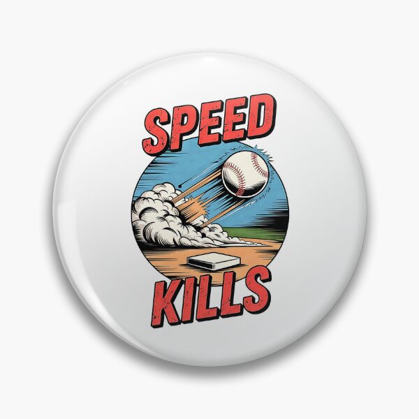 Item preview, Speed Kills Baseball Fastball Explosion designed and sold by Taans-Creation.