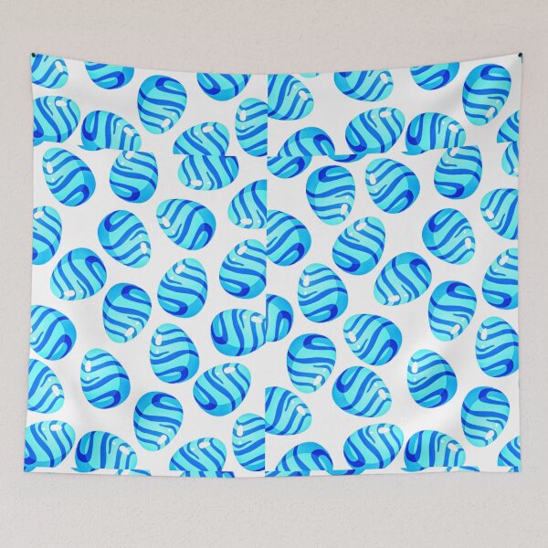 Item preview, King's Easter Hunt | Easter Hunt | Easter Eggs | Swirls | Easter Designs | Blue designed and sold by Kingcls.