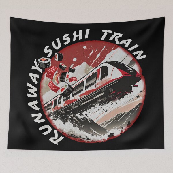 Item preview, Runaway Sushi Train_1.7 designed and sold by AlienAardvark.