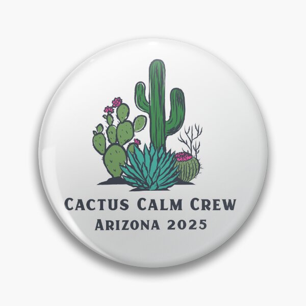 Item preview, Cactus Calm Crew Arizona 2025 – Girls Trip Desert designed and sold by LittleMiddleMomma.