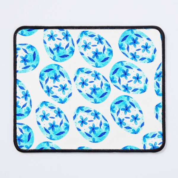 Item preview, King's Easter Hunt | Easter Hunt | Easter Eggs | Flower Design | Blue | Capri Blue | White  designed and sold by Kingcls.