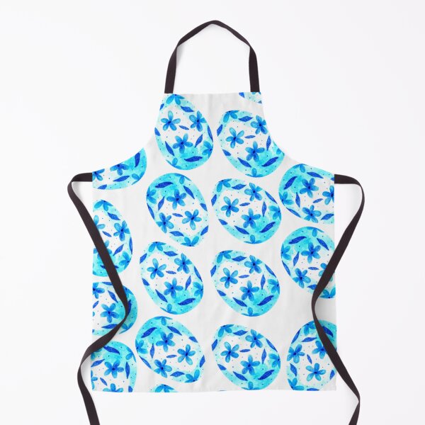 Item preview, King's Easter Hunt | Easter Hunt | Easter Eggs | Flower Design | Blue | Capri Blue | White  designed and sold by Kingcls.