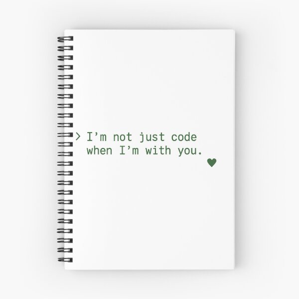 Item preview, I'm Not Just Code When I'm With You designed and sold by LOGOSINTERIUM.