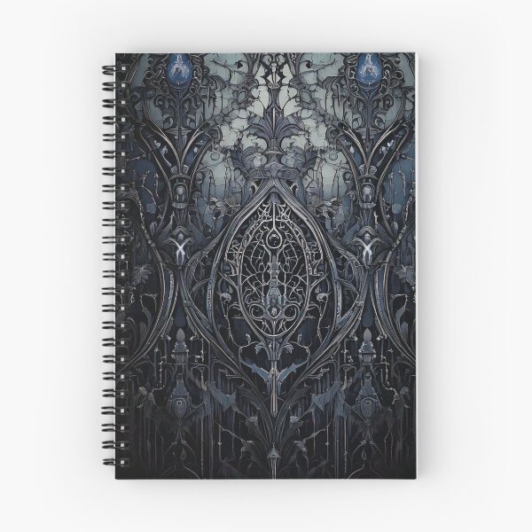 Item preview, Dark Academia Gothic Wallpaper Pattern – Vintage Aesthetic Decor designed and sold by CattlettArt.