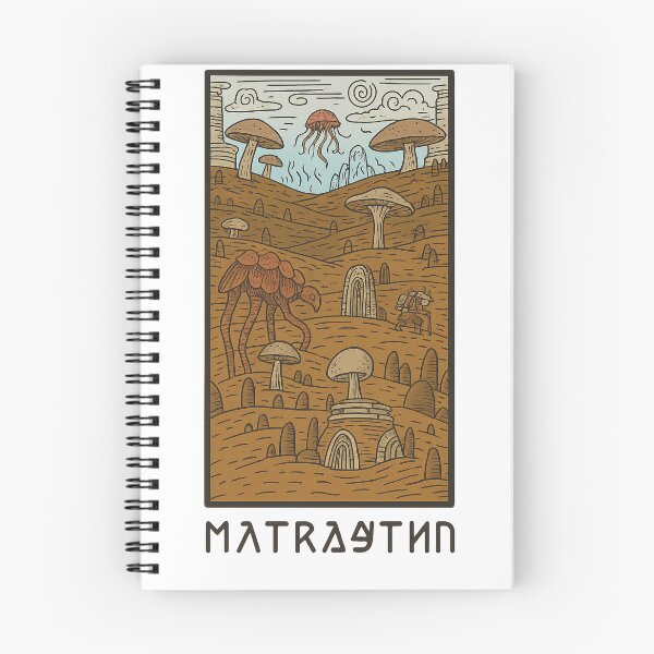Item preview, Mushroom Wastelands – Fantasy Alien Landscape Art designed and sold by NathaniFerguson.
