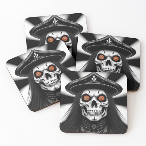 Item preview, Heavy Metal Skull Art designed and sold by TheDarkWardrobe.