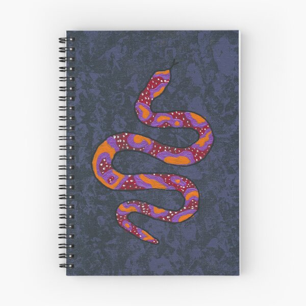 Item preview, Fire and Shadow Abstract Snake designed and sold by KinderSnakeArt.