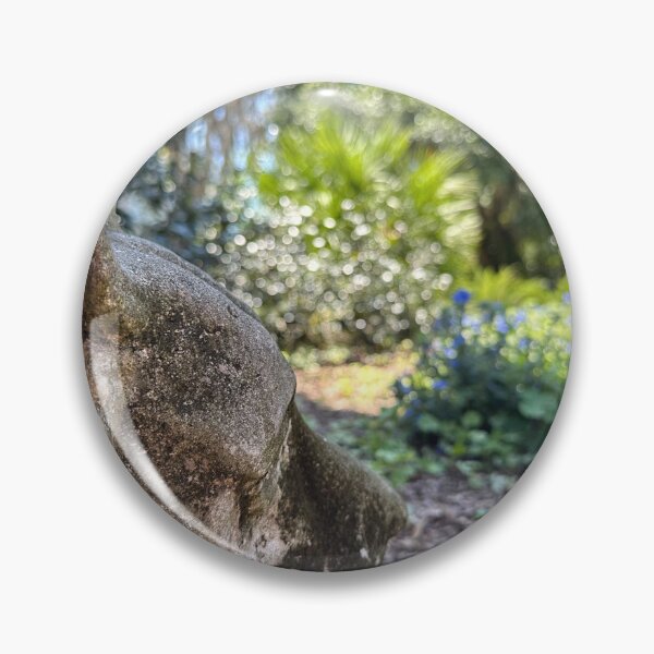 Item preview, Dig Statue looks on Blue Flowers designed and sold by Easley-Does-It.