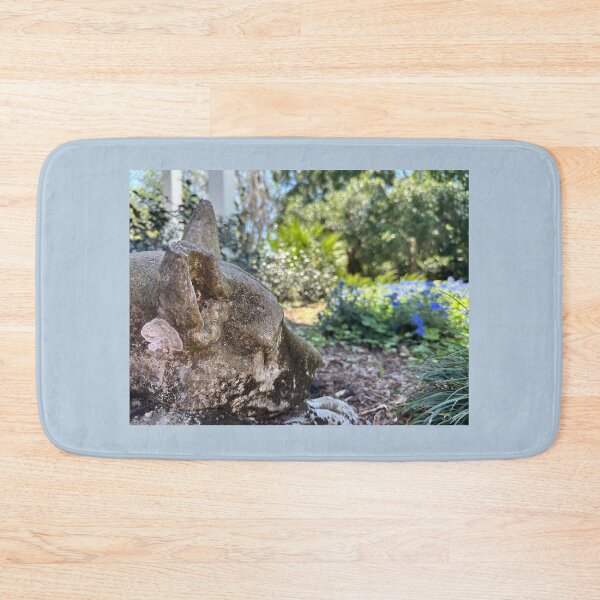 Item preview, Dig Statue looks on Blue Flowers designed and sold by Easley-Does-It.