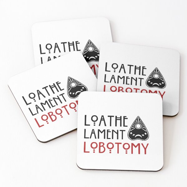 Item preview, Loathe Lament Lobotomy Planchette Ouija Fitted Outline designed and sold by NDeYoungLLC.