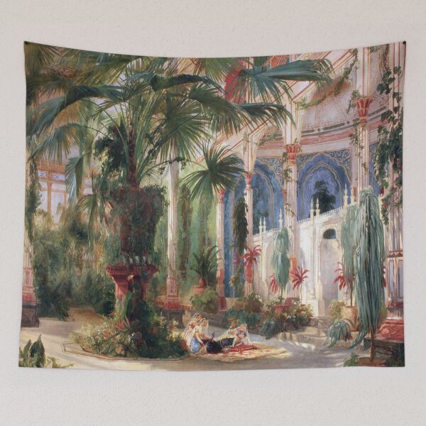 Item preview, Carl Blechen : Inside the Palm House on the Pfaueninsel near Potsdam (1832–34) designed and sold by YNTDigitalHouse.
