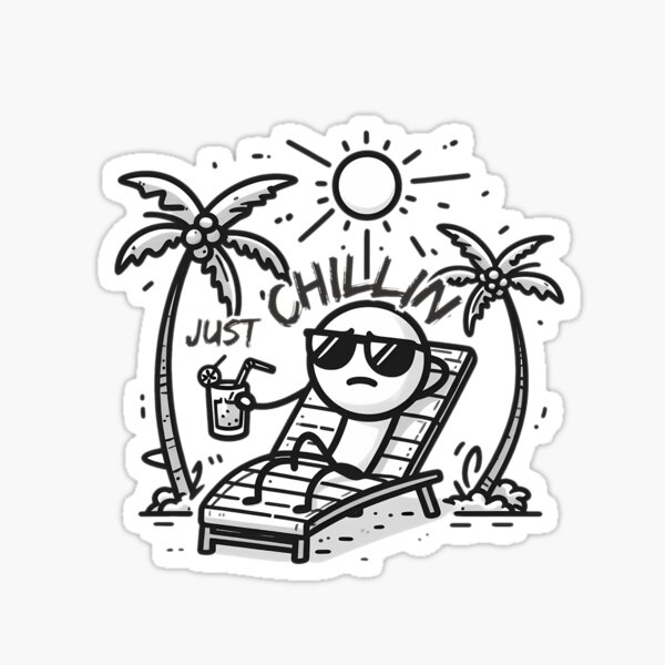 Artikel-Vorschau von Einfach chillen Druck, designt und verkauft von Estriva.