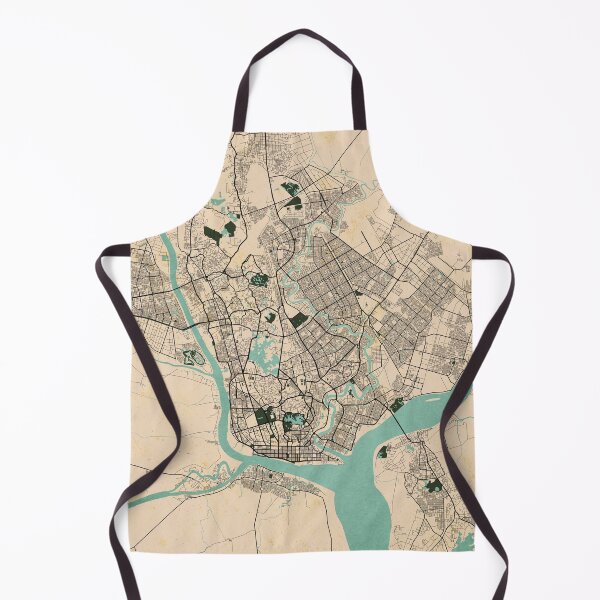 Item preview, Yangon City Map of Myanmar - Vintage designed and sold by deMAP.