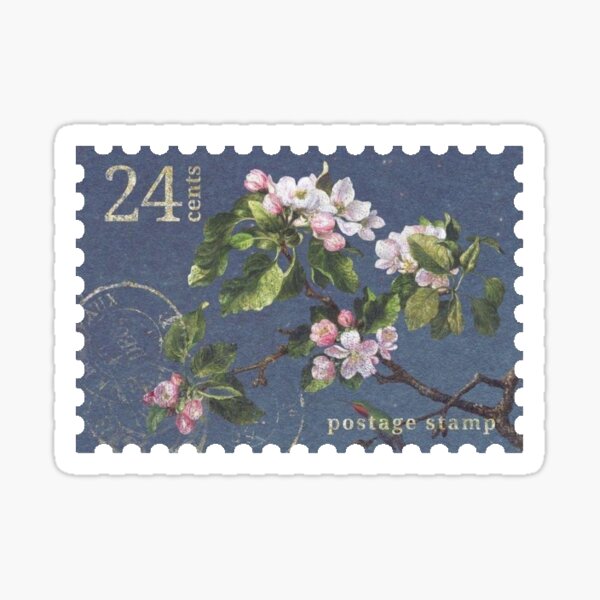 Item preview, vintage 24 cents postage stamp designed and sold by hokugal.