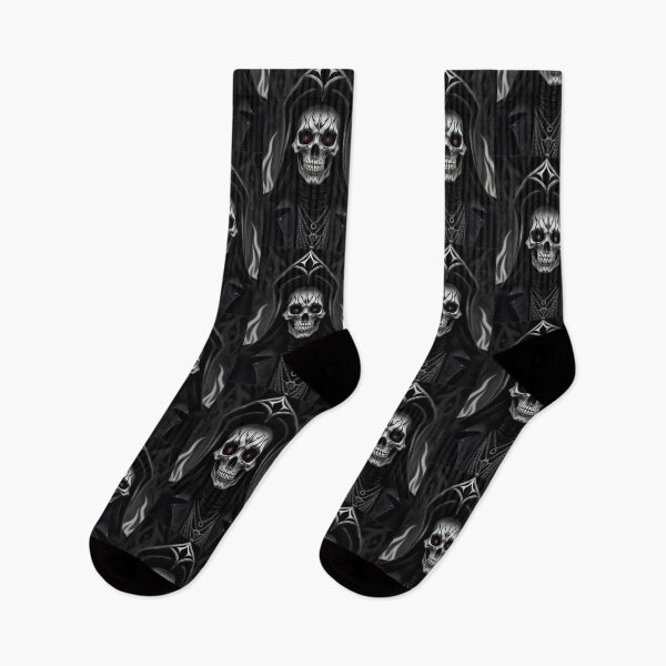 Item preview, Heavy Metal Skull Art designed and sold by TheDarkWardrobe.