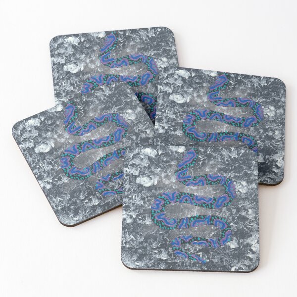 Item preview, Mystic Storm Abstract Snake Piebald designed and sold by KinderSnakeArt.