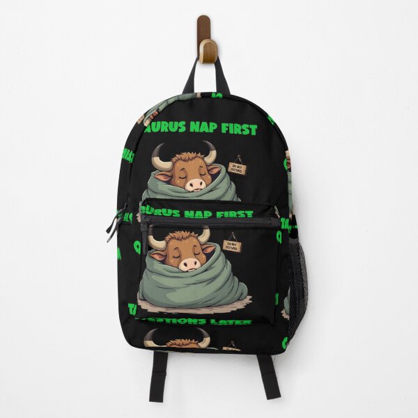 Item preview, TAURUS NAP FIRST QUESTIONS LATER designed and sold by gogettadriptees.
