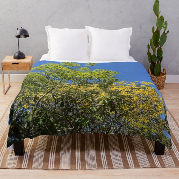 Item preview, Green Yellow Blue trees and sky designed and sold by Easley-Does-It.