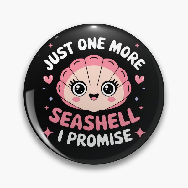 Item preview, Just One More Seashell I Promise Kawaii Seashell Gear designed and sold by DynamicDesign.
