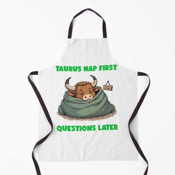 Item preview, TAURUS NAP FIRST QUESTIONS LATER designed and sold by gogettadriptees.