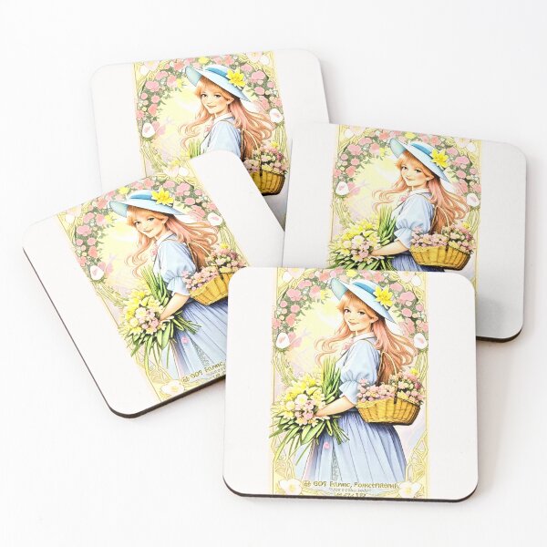 Item preview, Retro Bunny Easter Floral - Spring Art designed and sold by Earth Nature Creations.