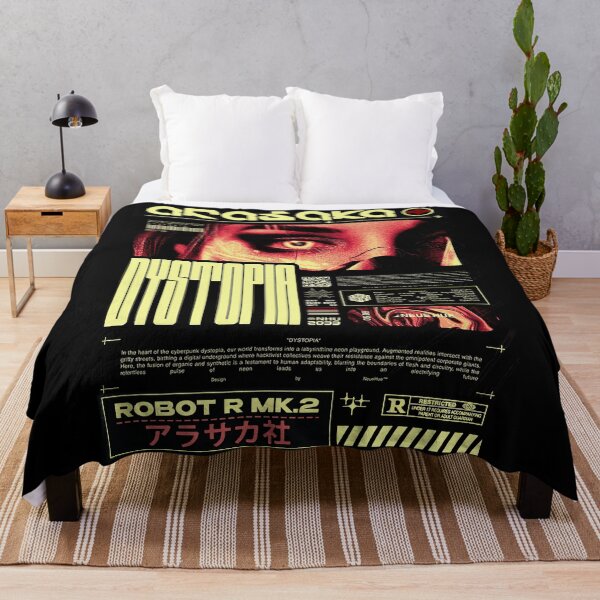 Item preview, Cyberpunk Dystopia Aesthetic Vaporwave  designed and sold by ShurikenStar.