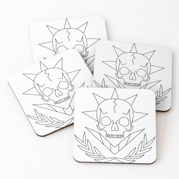 Item preview, Crowned skull emblem designed and sold by estebansequeira.