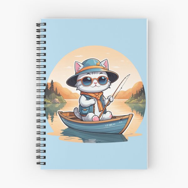 Item preview, Gone Fishin’ – Chill Cat by the Water designed and sold by Babayaa.