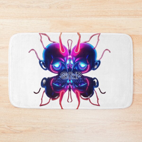 Item preview, Neon Abstract Vibes – Dark Purple & Pink Flow by Grind&Prosper designed and sold by Grind&Prosper .