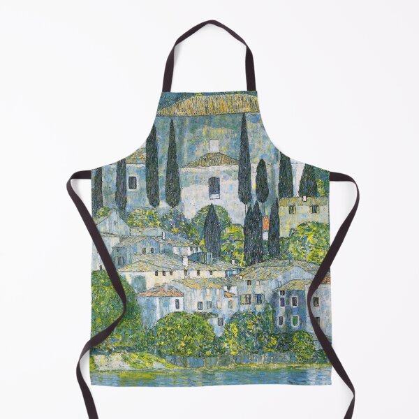 Item preview, Gustav Klimt : Church in Cassone (1913) designed and sold by YNTDigitalHouse.