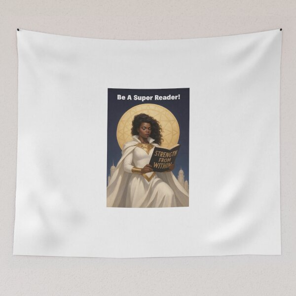 Item preview, Be A Super Reader - Young Lady designed and sold by Antuan Simmons.