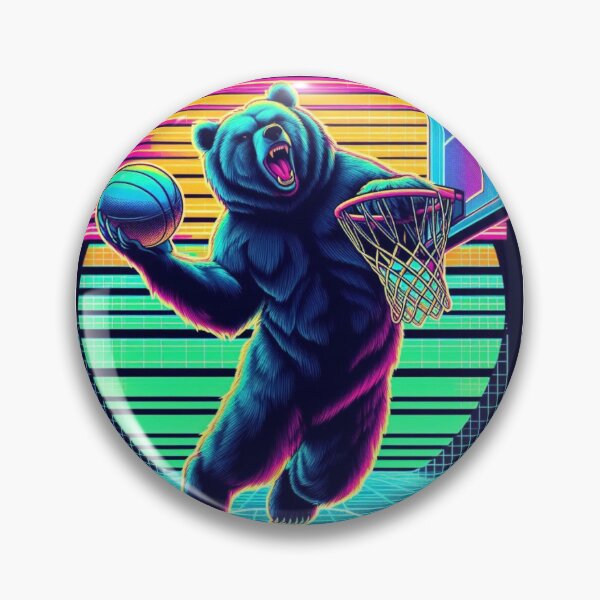 Item preview, Grizzly Hoops – Fierce Bear  designed and sold by Agentman747.