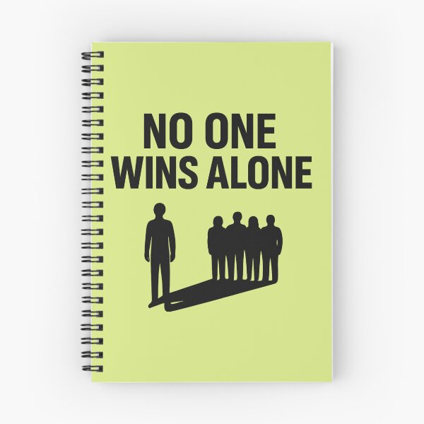 Item preview, No One Wins Alone  designed and sold by Horizon Made.