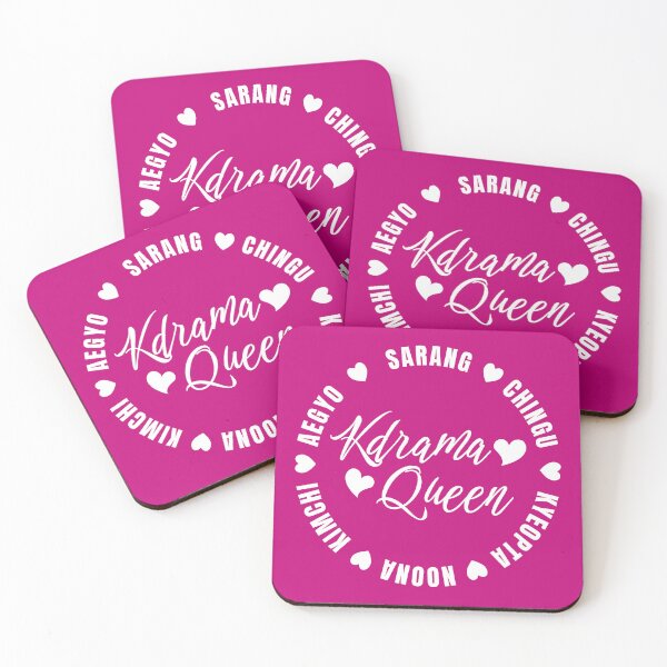 Item preview, Kdrama Queen Circle with Korean Cute Slang designed and sold by KGlam.