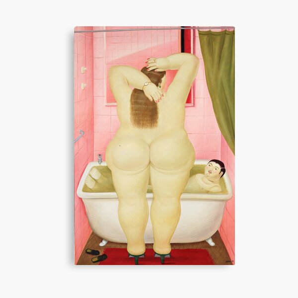 Item preview, The Bathroom | Fernando Botero designed and sold by Kimmomaki.