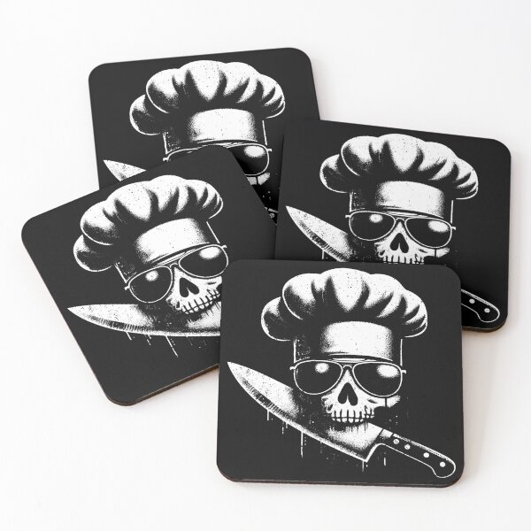 Item preview, Cool Chef Skull designed and sold by ghan19.