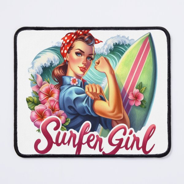 Item preview, Surfer Girl designed and sold by yunamaliskova.