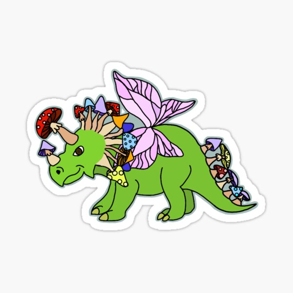 Artikel-Vorschau von Marceline, die Dino-Pilzfee, designt und verkauft von CEvansArt.