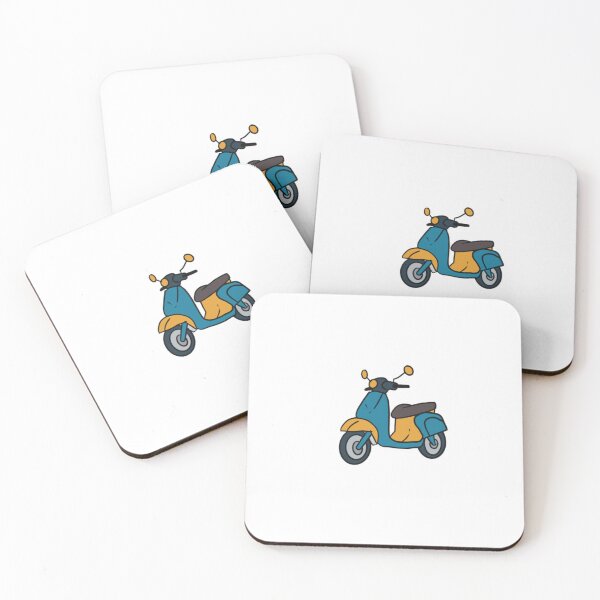 Item preview, Retro Scooter Motorycle  designed and sold by PeakPulseStudio.