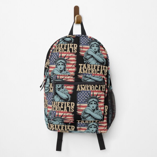 Item preview, America Is Tarrified Parody Statement Bold Political Humor designed and sold by SunsetGlimpse.