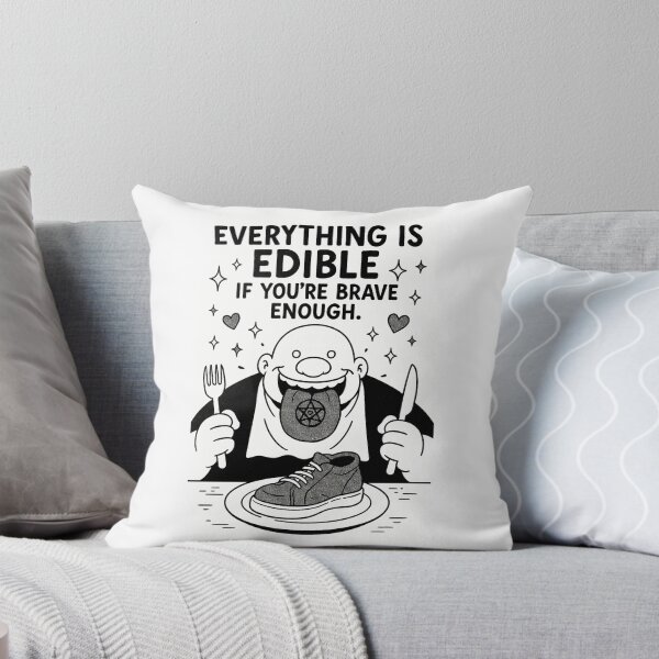 Item preview, FMA Gluttony - “Everything is edible if you’re brave enough” designed and sold by Stimmygirl Studios.