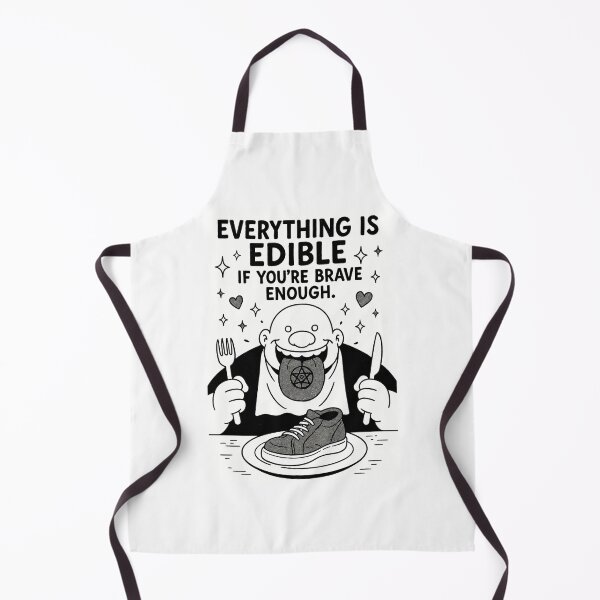 Item preview, FMA Gluttony - “Everything is edible if you’re brave enough” designed and sold by Stimmygirl Studios.