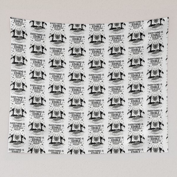Item preview, FMA Gluttony - “Everything is edible if you’re brave enough” designed and sold by Stimmygirl Studios.