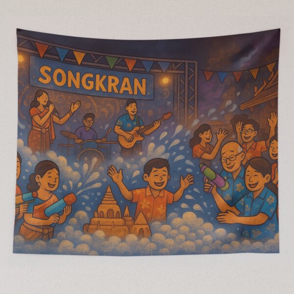 Item preview, Foam Party in Khon Kaen designed and sold by BobArtGallery.