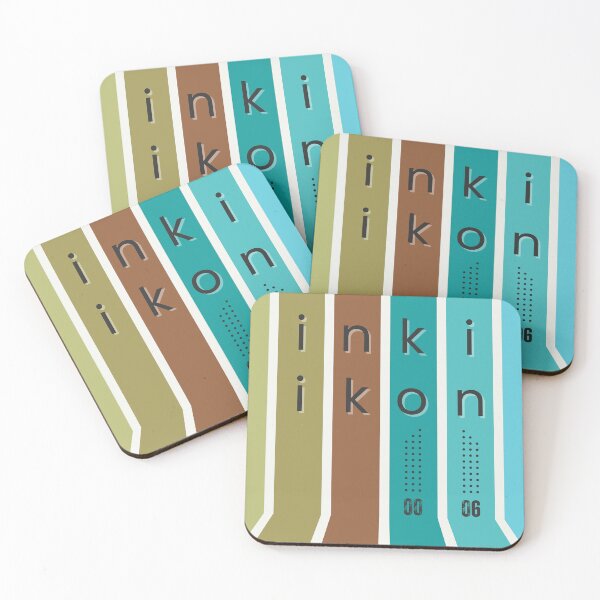 Item preview, Design 00–06: “inki ikon: Urban Mint” designed and sold by inki ikon press // Merch with Mood. We print what you're thinking! .